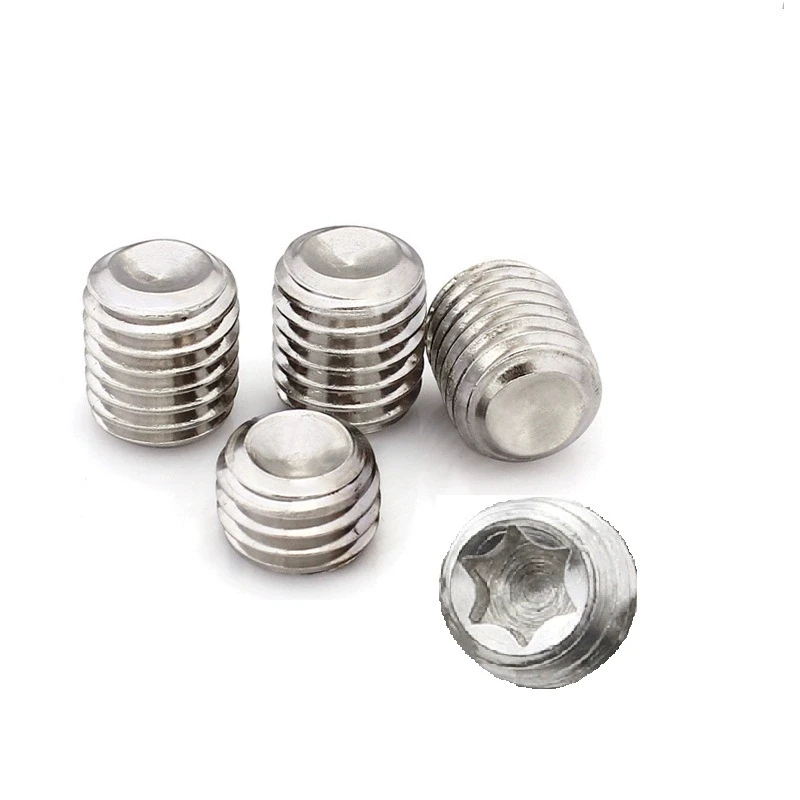 #2-56 #4-40 #6-32 #8-32 SS304 Headless Head Cup Point Torx Grub Set Screw