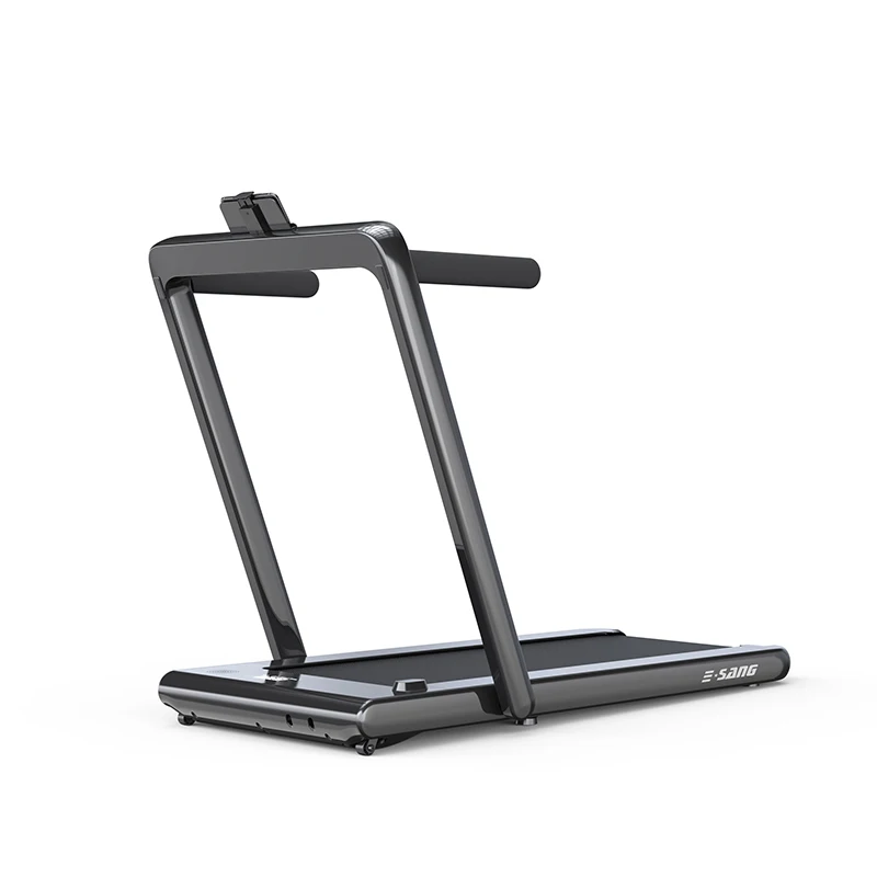 Home use Electric Folding Treadmill Low Noise Design with LED Display and Heart Rate Sensor Compact Running Machine