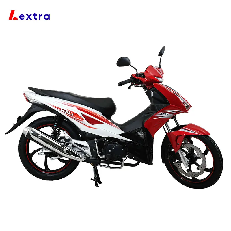 Оптовая Продажа с фабрики Lextra 4-тактный 110cc 125cc воздушным охлаждением китайский мотоцикл для взрослых
