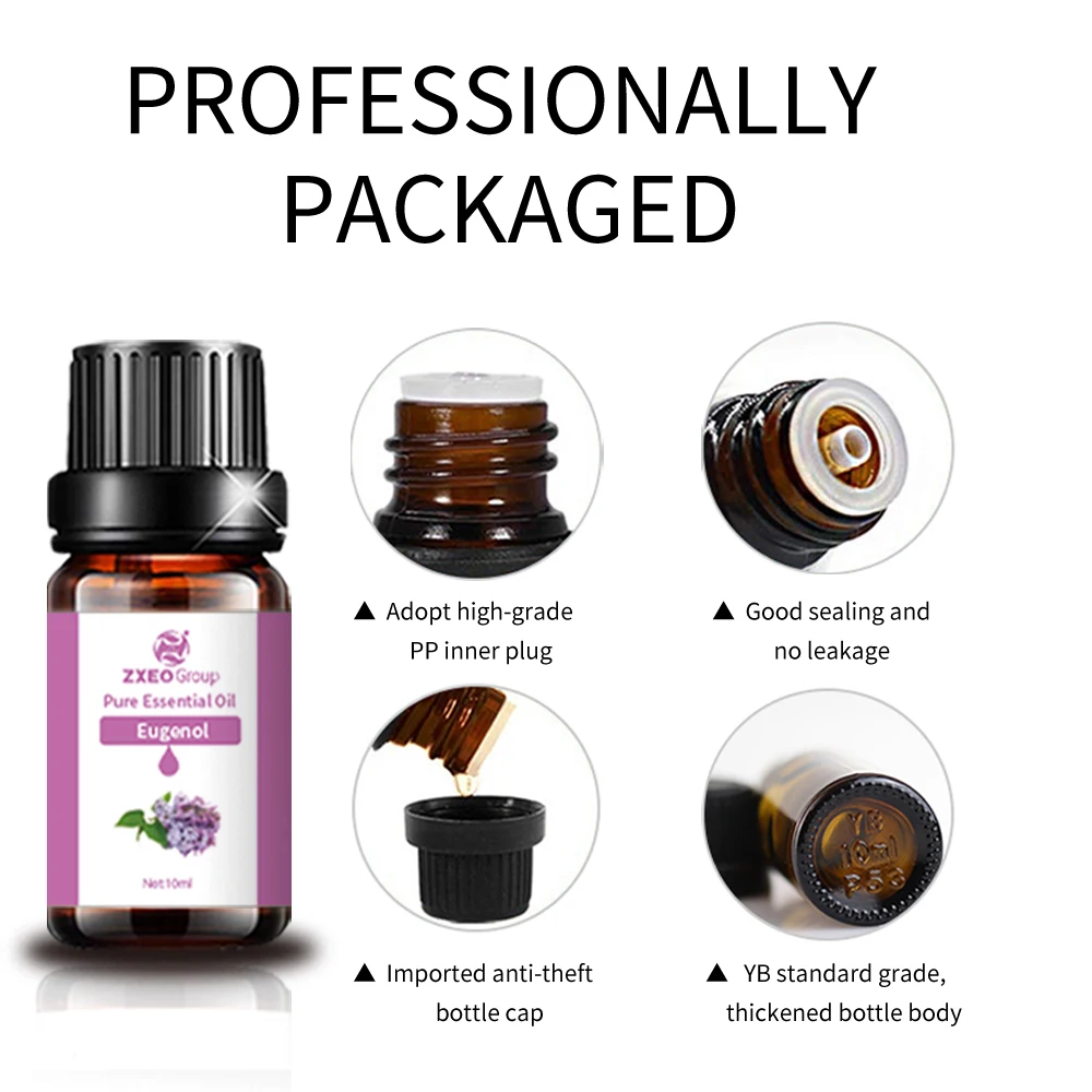 Manufacturer Wholesale Bulk Eugenol Oil High Quality Methyl Eugenol Clove Extract Oil For Toothpaste Food Health Skin Care