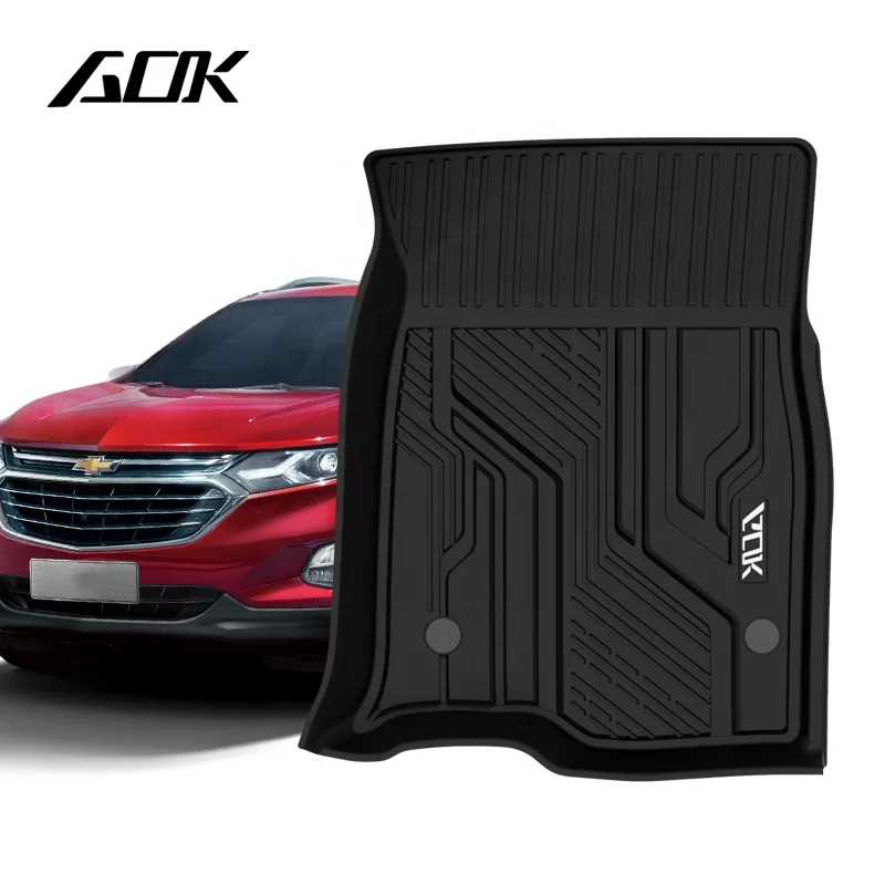 OEM Chinese factory directly sale non skid floor mat TPE car carpet mats// for CHEVROLET EQUINOX 2018+