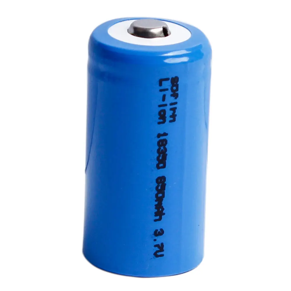 Литий-ионная аккумуляторная батарея для фонарика Sofirn ICR Button top 18350 850 мАч 5C
