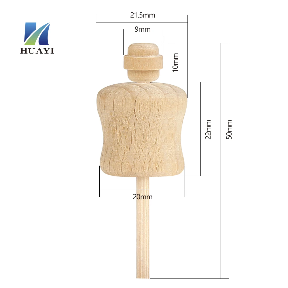 hot sale car aromatherapy  wooden lids Perfume Car Air Fresheners With Wooden Cover