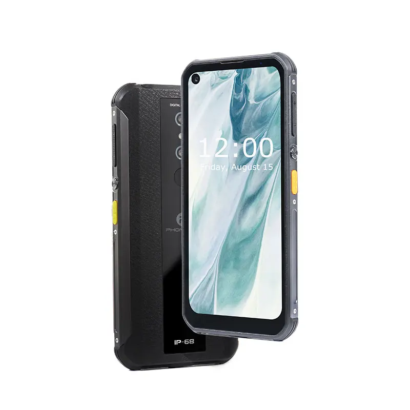 rugged smart phone 4G 128GB made in China NFC 2020 Android waterproof  6000mAh mobile phonemax P1 mobile