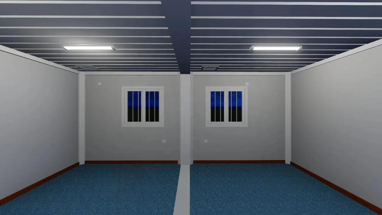 Flat Pack 40ft Modular Portable Living Container House Portable Homes 2 Bedroom Container House