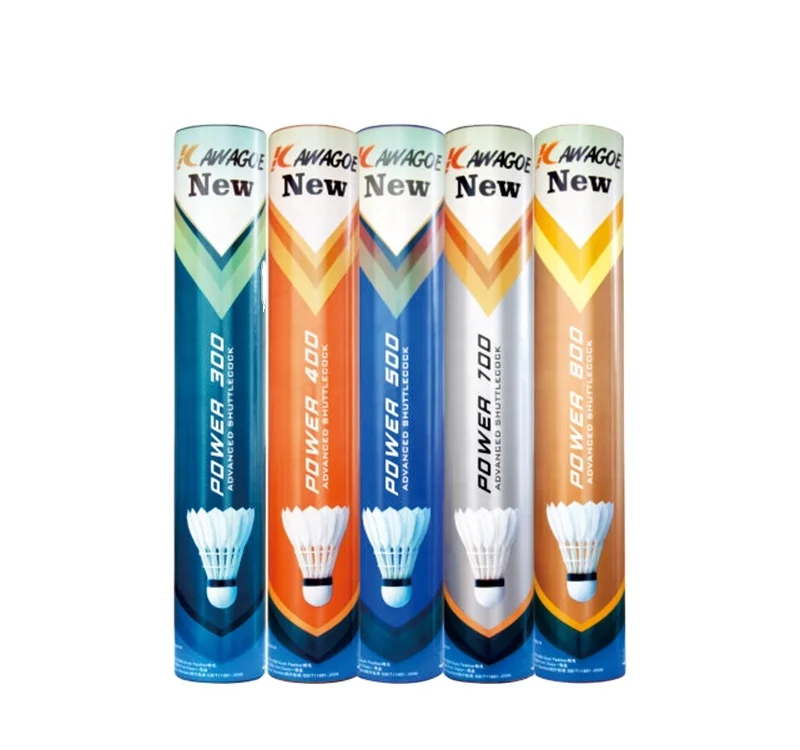 Factory Wholesale White A Grade Duck Feather Badminton Shuttlecock