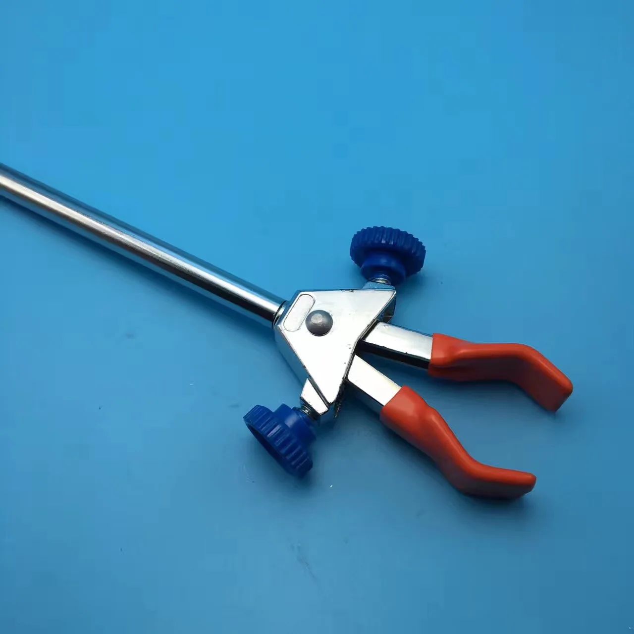 HAIJU LAB Two Prong Double Adjust Extension Laboratory Clamp