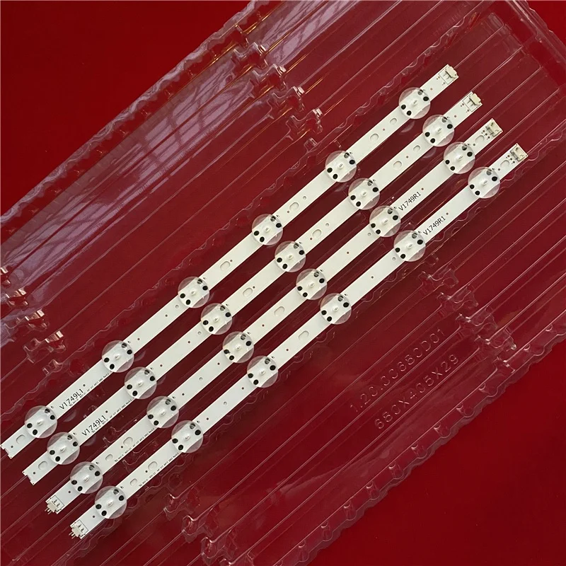 LG49UJ lcd led tv spare parts lg 49uj tv backlight lg 49uj6510 led bar strips V17 49 R1/L1 tv kit back light LG49UJ