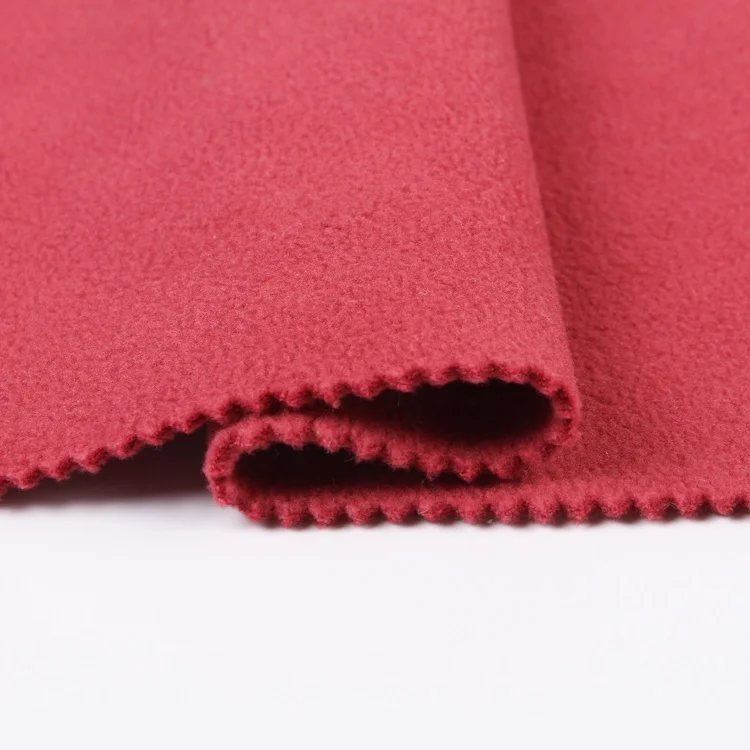 Heavy thick baby wear different types fleece bonded both side polar fleece raised fabric bonded fabric for coat
