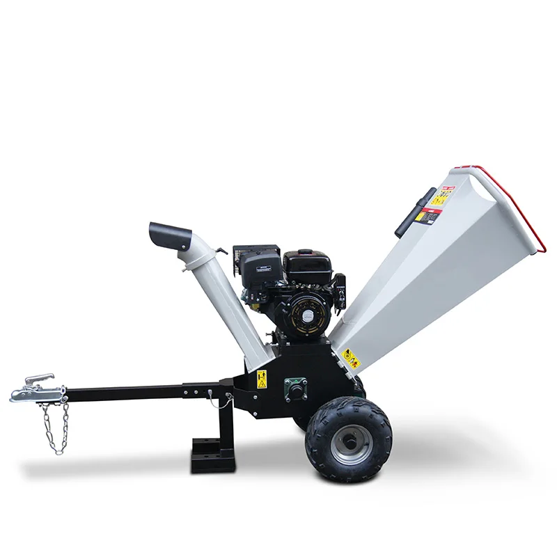 Сад домашнего использования мини-древесных chipper Шредер с 15 HP газовый двигатель