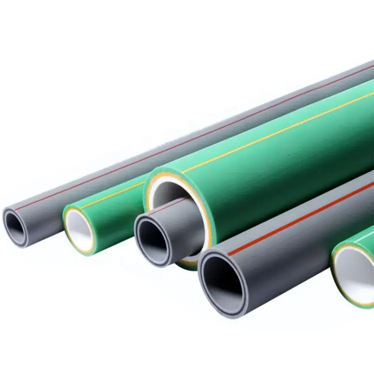 red line glass fiber reinforced ppr pipe for hot water ppr pipe insulation ppr pipes for plumbing or heating
