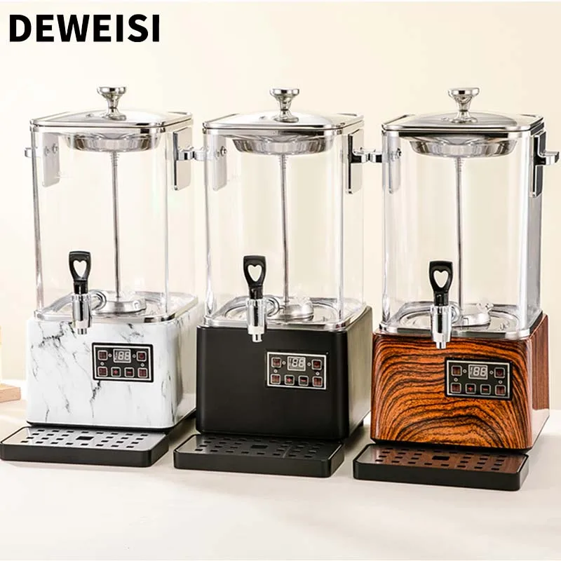 DEWEISI square visible jug body electric water boiler coffee tea urn automatic hot drink brewer dispenser