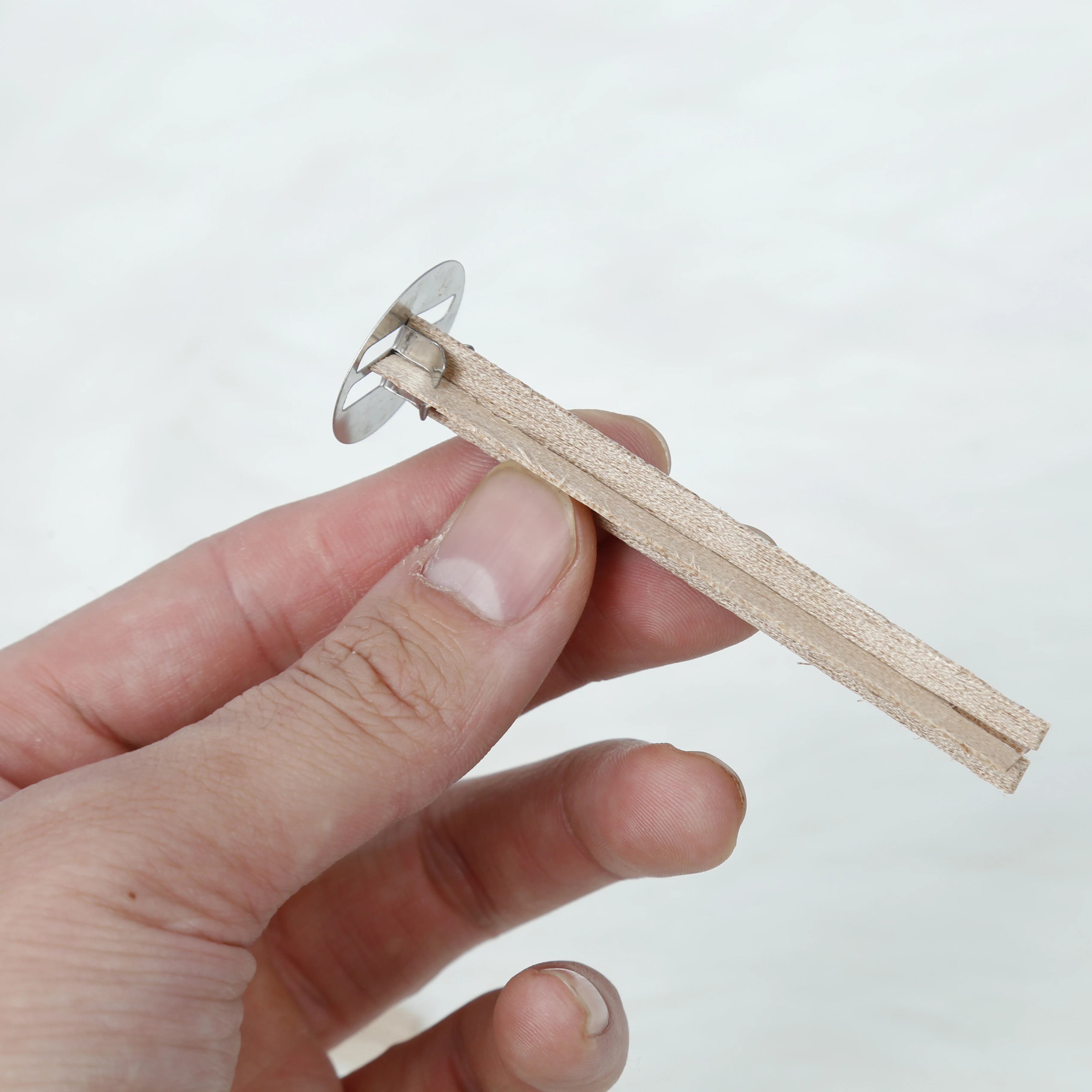 Wholesale price 13x130mm 10x80mm cross wick cross shape woodenen wick for candle making