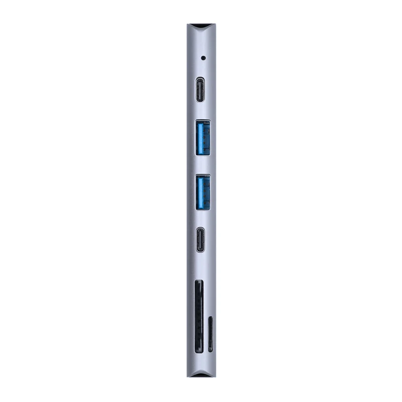 7 в 1 Тип c комбинированный HDTV + TF USB3.0 * 2 PD адаптер Type C концентратор для macbook