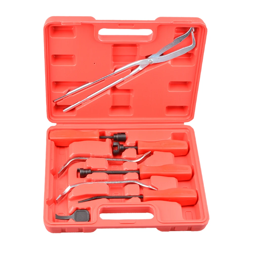 8 pcs Universal Drum Brake Service Tool Spring Installer and Remover Pliers Kit
