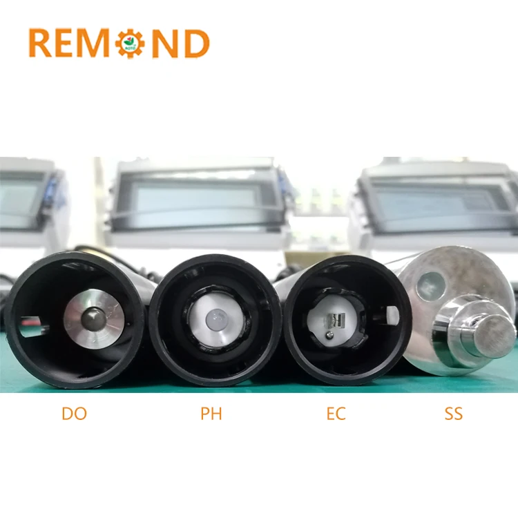 Industrial Online Mutiparameter Water Quality Analyzer Digital PH Sensor Conductivity Probe RS485 Turbidity Sensor