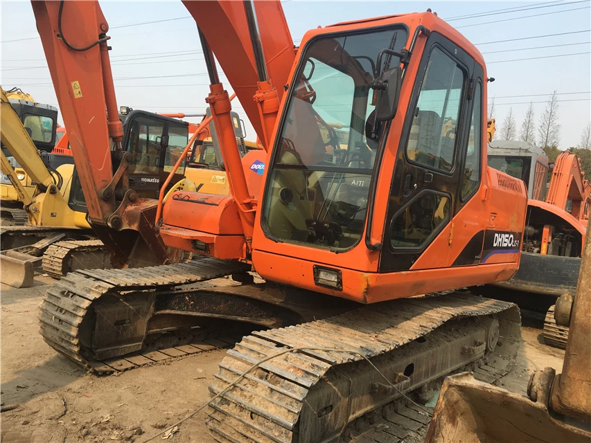 Корея б/у Hyundai 150LC-7 экскаватор/Hyundai 150LC 150-7 хорошая цена