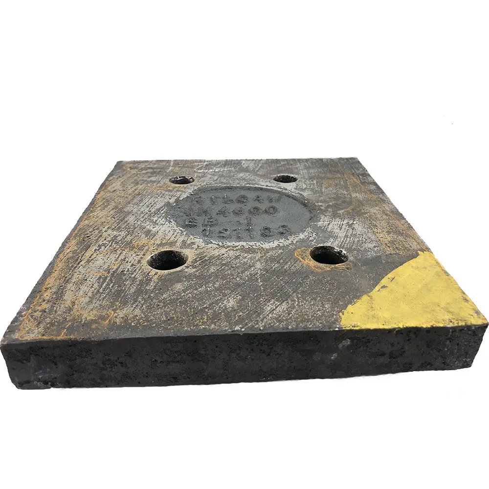 63RHC Cast Iron Casting Chocky Bar Laminated Wear Buttons and Wear Plate Wear Bars Blocks