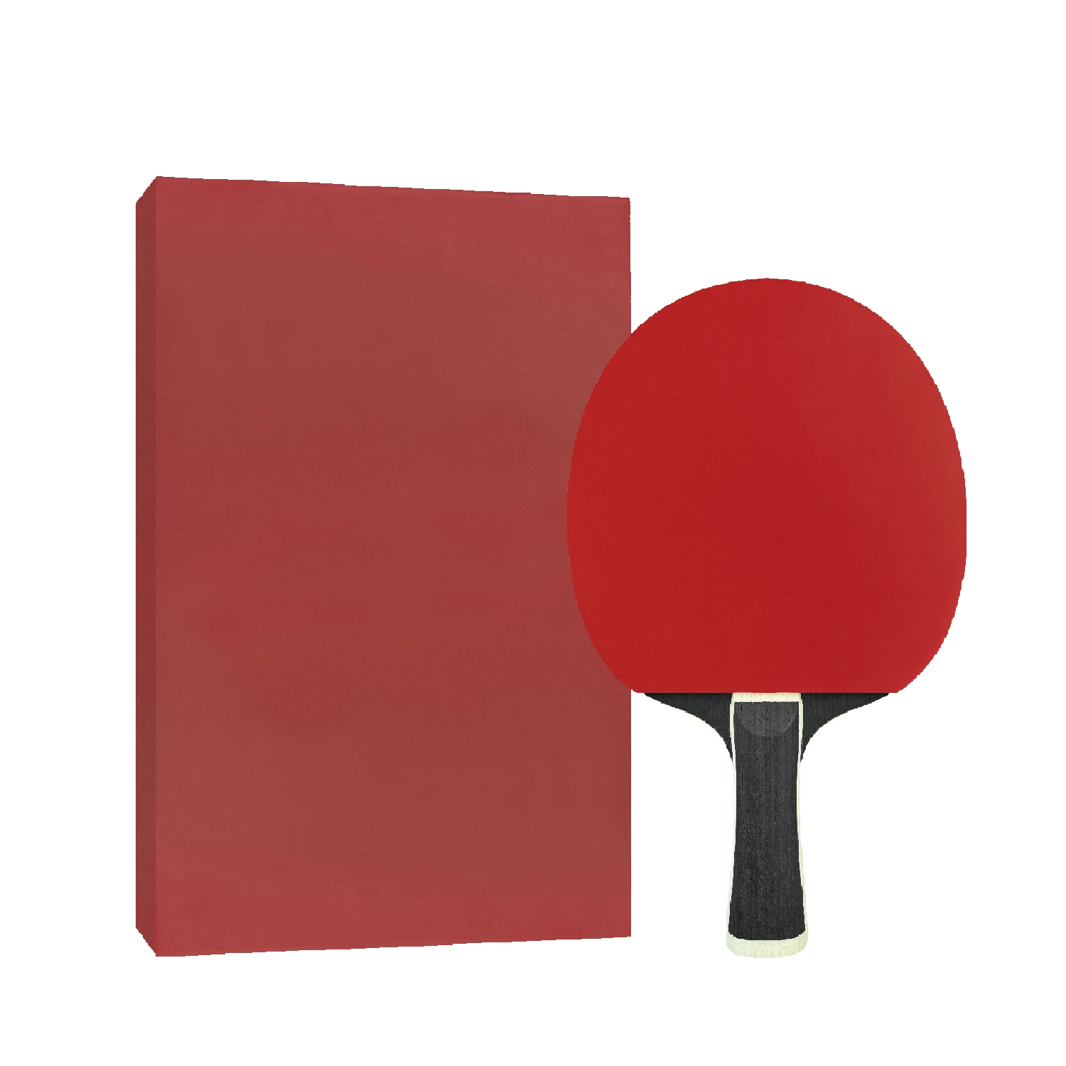 Factory Wholesale Professional Table Tennis Paddle 2 Star-ITTF Approved Racket Made of Wood and Rubber Material