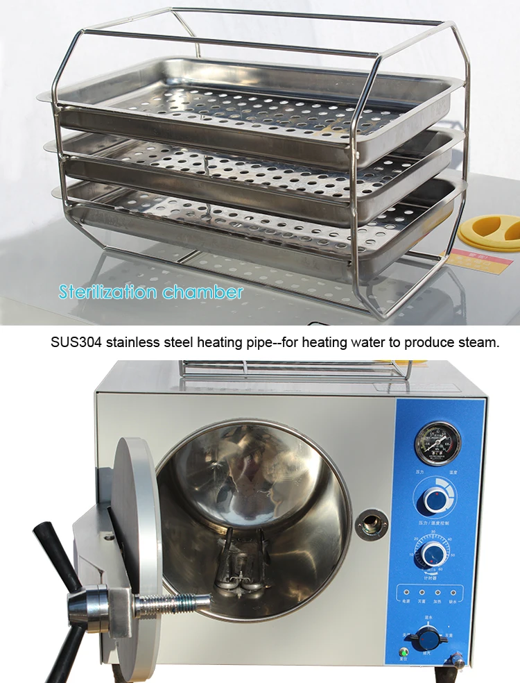 CHINA Table Top Steam Sterilizer Dental/Autoclave for Dentistry with Low Price