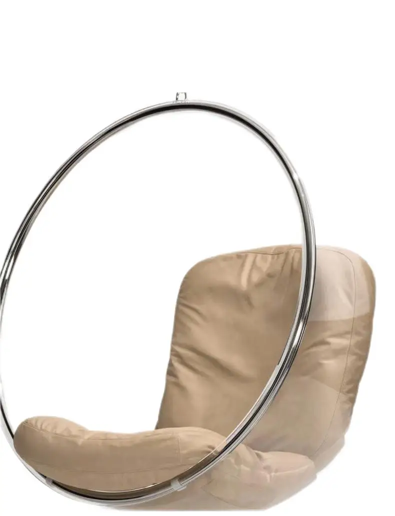 Bubble chair hotel glass ball swing balcony hemisphere transparent hanging chair scenic pool space chair