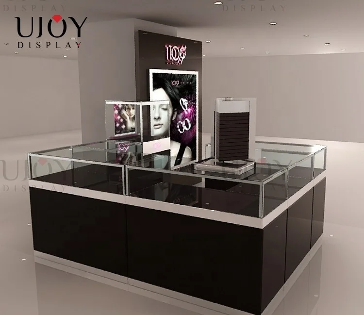 Top level jewelry and watch trade show style kiosk for mall
