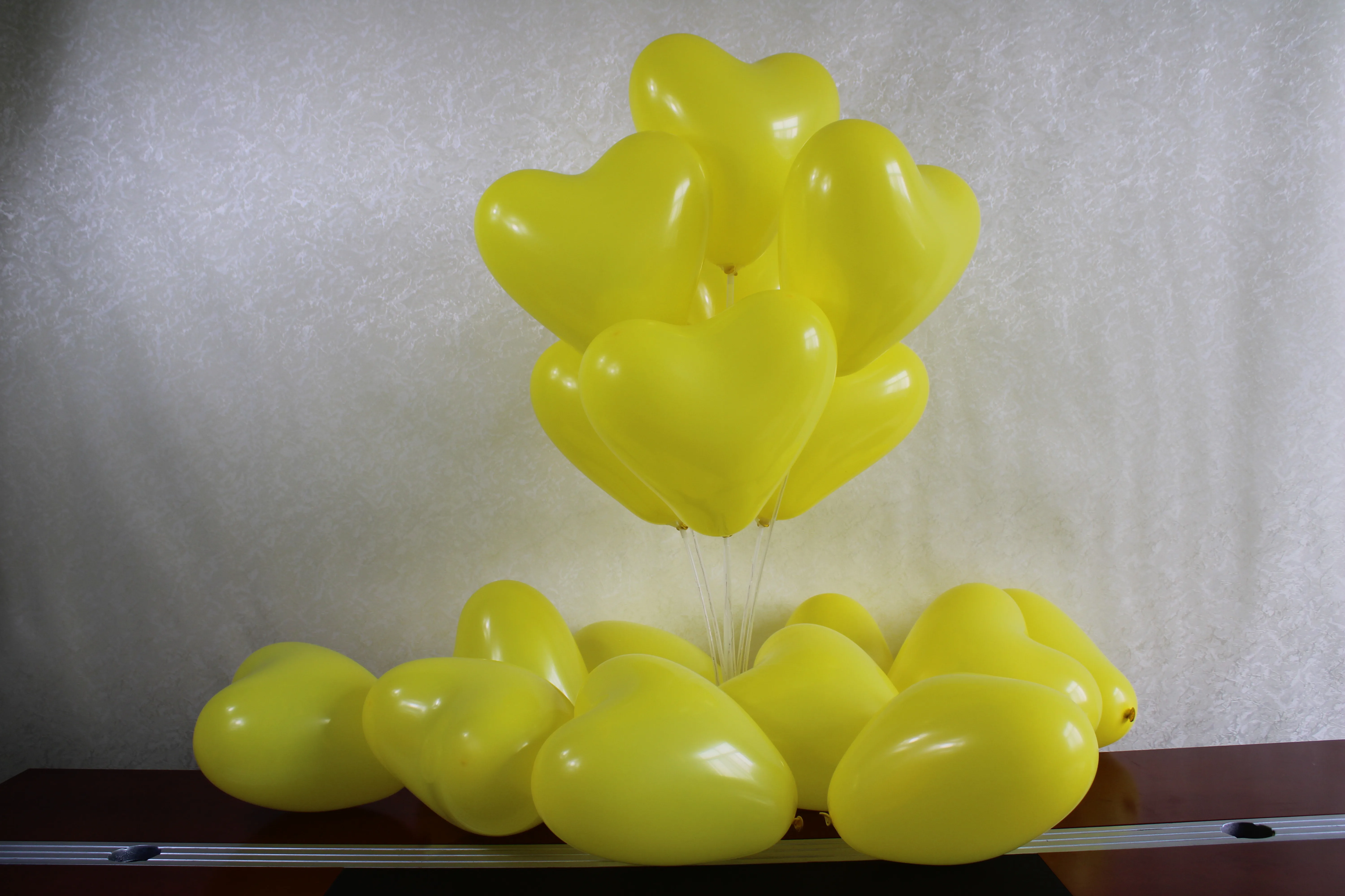 haolin 10inch 2.2g standard/metallic/macaron heart latex balloons