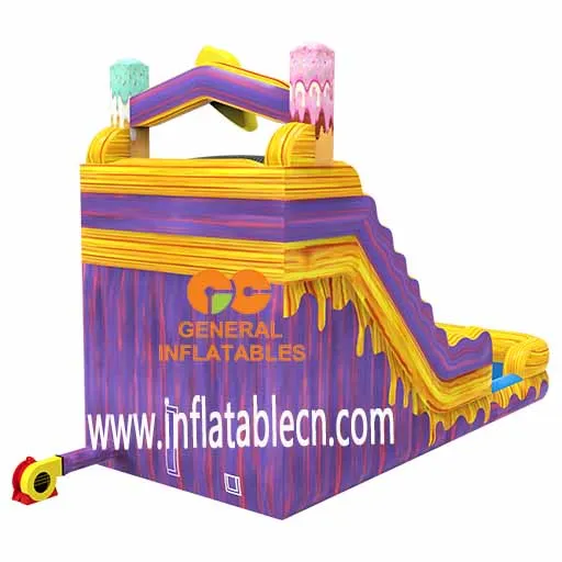 Ice cream dual lane slide for sale