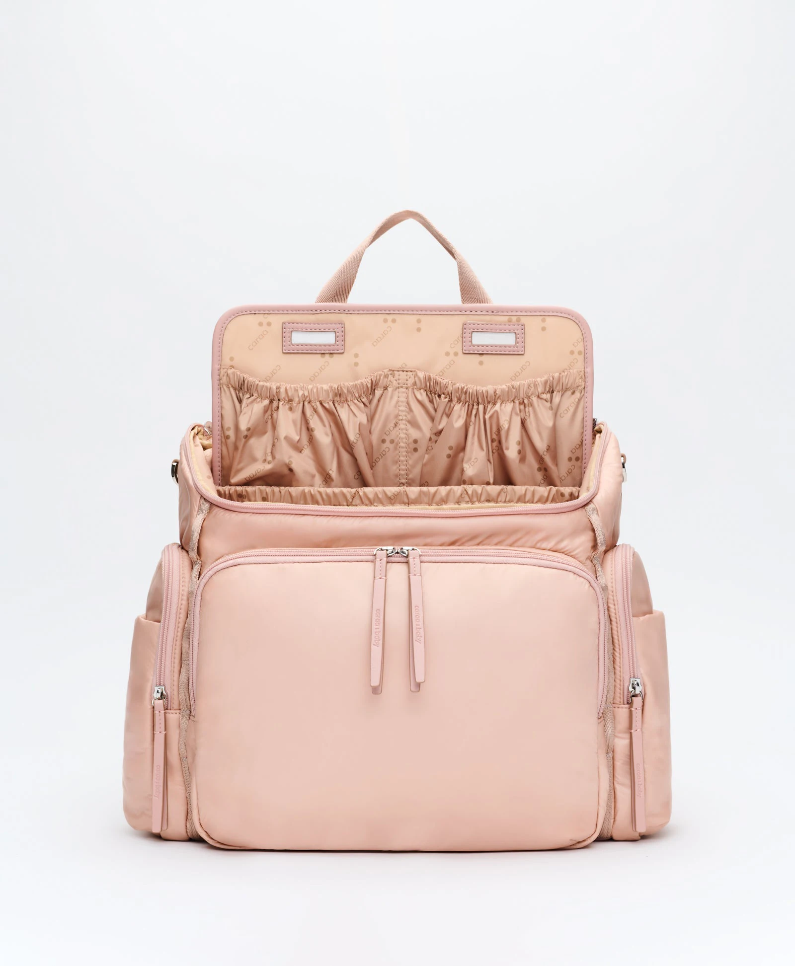 Manufacturer Custom With Logo New Designer Fashion Luxury Premium Large Waterproof Nylon Travel Mommy Baby Diaper Bag Backpack