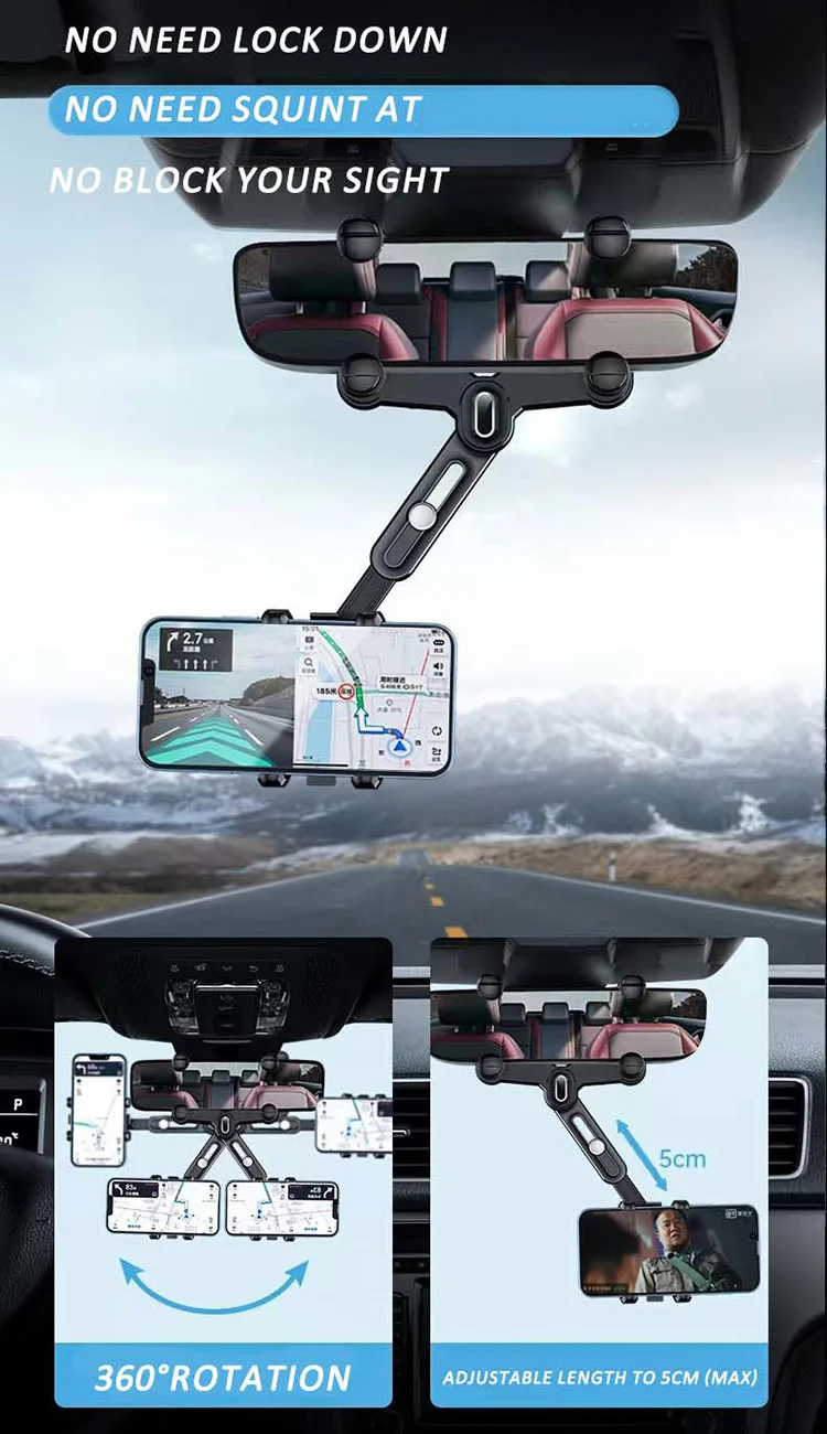 Rearview Phone Holder 11