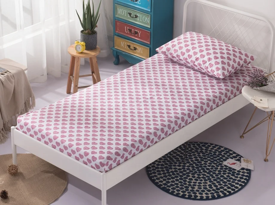 printed bed sheet
