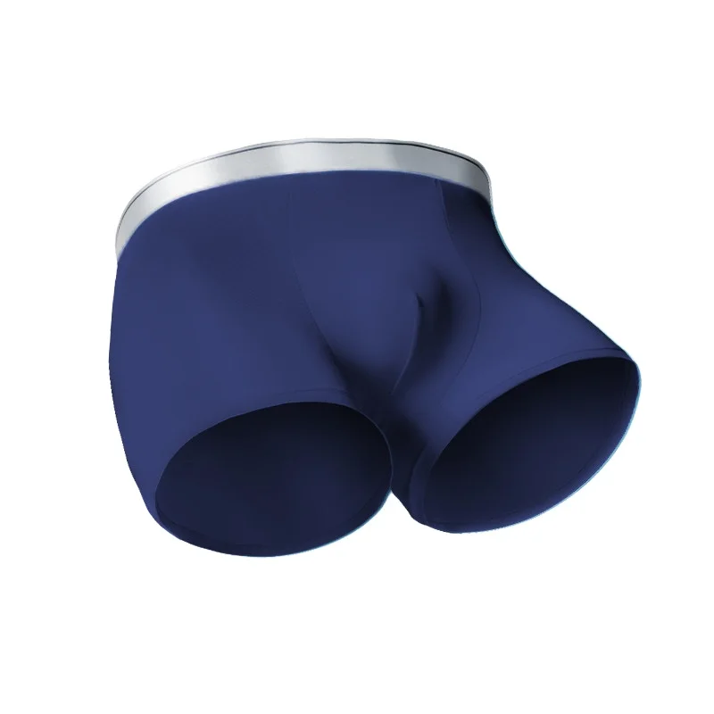 XQM summer women Shorts thin boxer briefs men ice silk solid color breathable