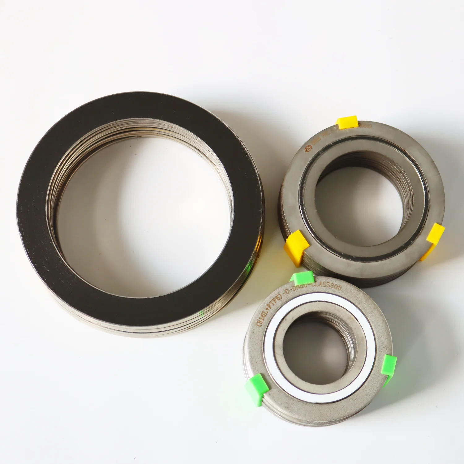 Высокотемпературные металлические уплотнения спиральные намотанные уплотнительные фланцевые прокладки лист Ss316