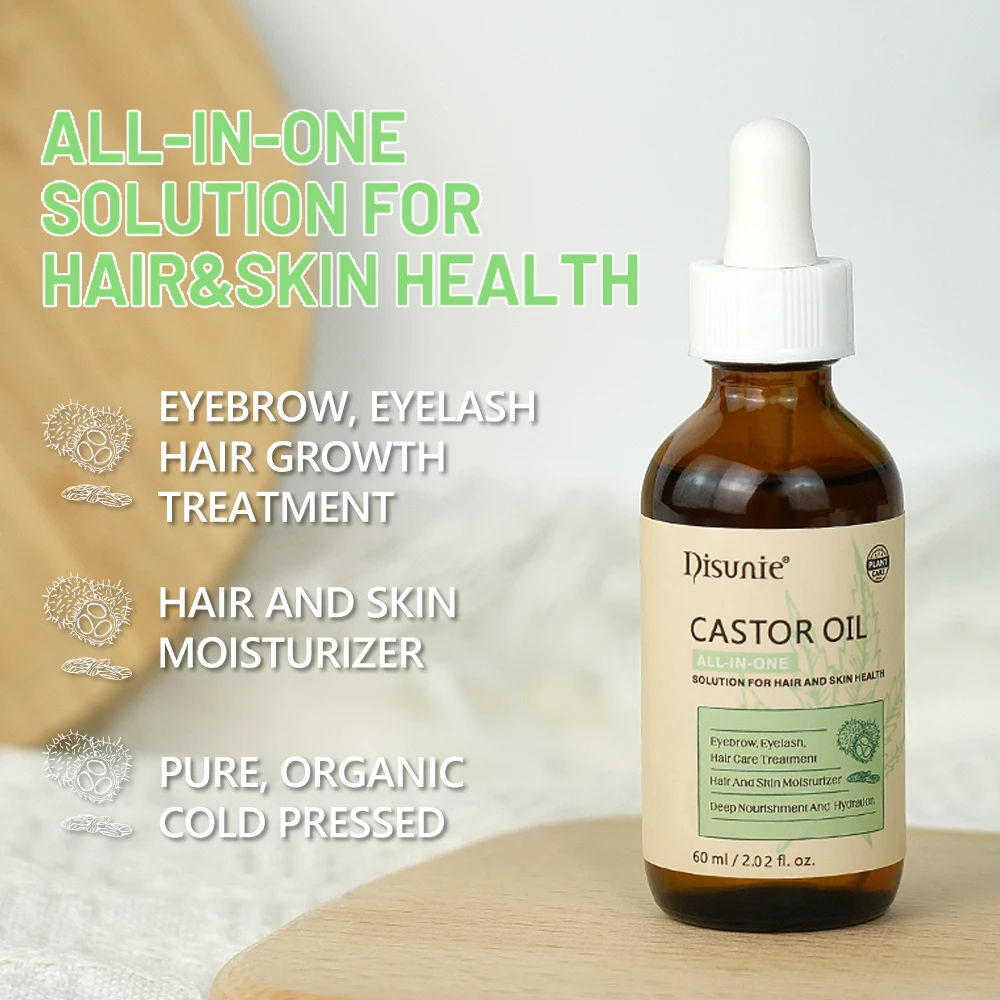 Private Label Pure Castor Oil Cold Pressed Organic Manufacturer Wholesale Black Castor Oil For Hair