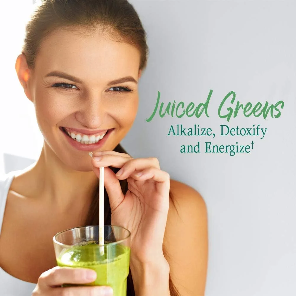 OEM ODM Greens Super Vegetable Foods Powder Packets for Health Greens Powder Digestive Enzymes Probiotics Spirulina Chlorella