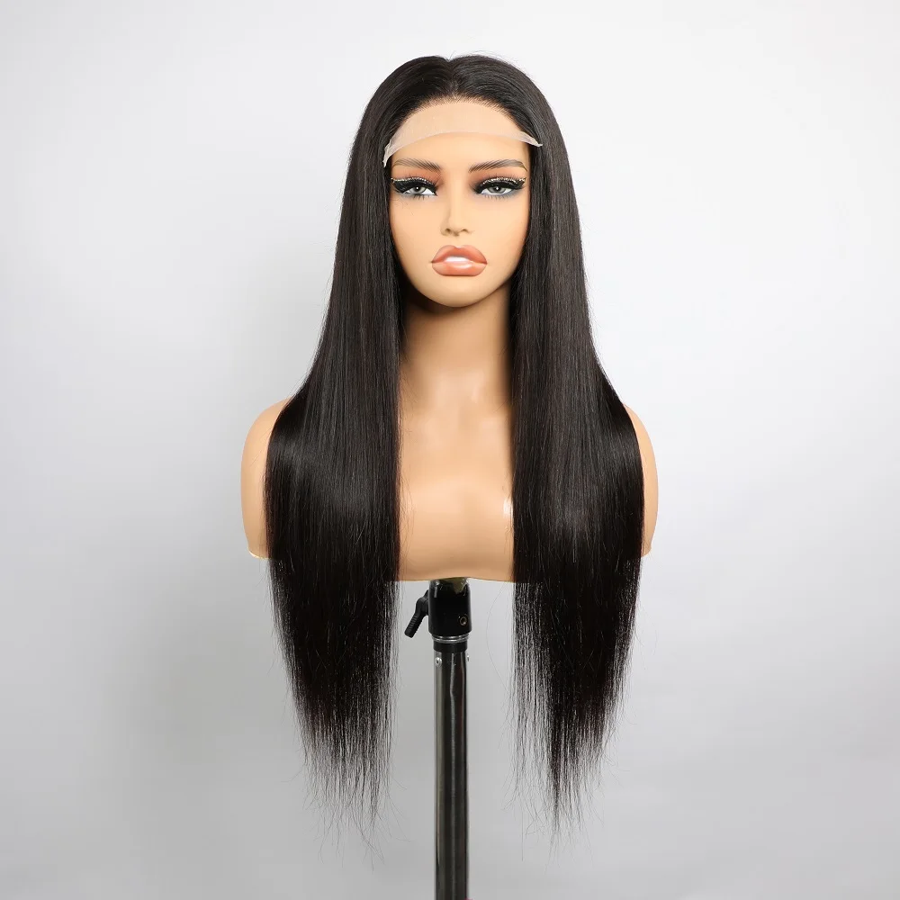 Newly Designed Product Launched Zipper Wig 13*4 Transparent HD Lace Front Glueless Human Hair Wig Splicing Style For Women