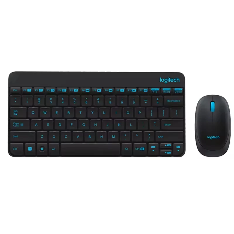 Custom Russian Logitech MK245 Ergonomic Office Pc Mobile Switches RGB Computer Laptop Tablet Wireless Keyboard Mouse