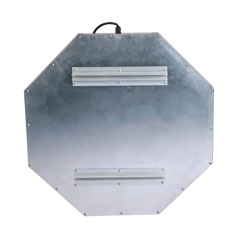 Aluminum Octagon Solar Flashing LED Warning Signage Solar Traffic Led Electric Flashing Stop Sign