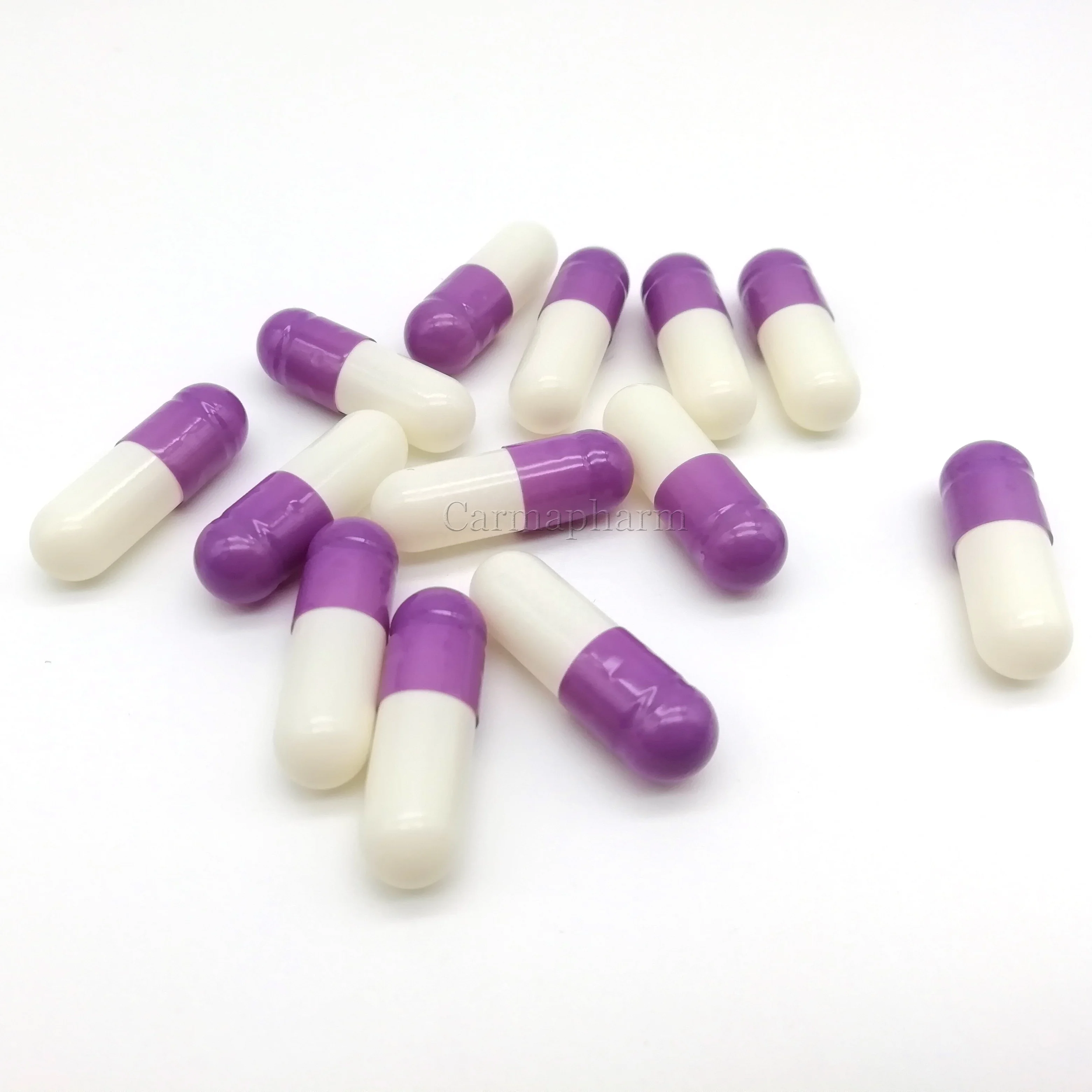 Customized Color Halal hard gelatin empty capsules size 00