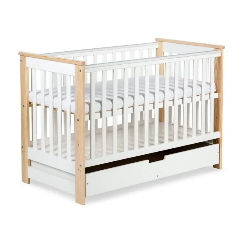 Chinese factory price multifunctional 4 IN 1 wooden baby cribs for baby bedroom furniture 2024
