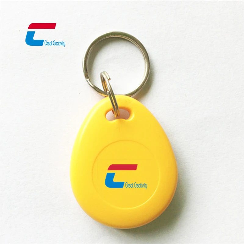 Free Sample Epoxy ABS Keychains 13.56Mhz Rfid Keyfob Nfc Access Control Tag