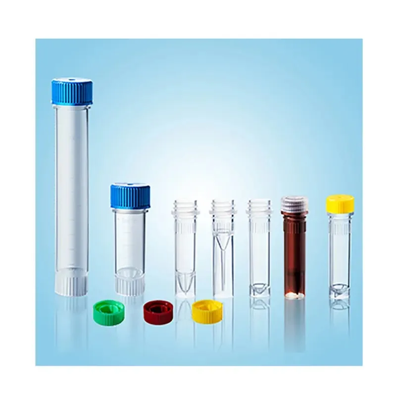 BHX06S1R-S 13mm Red Vial Cap Consumable Material Nucleic Acid Extraction Tube Single PCR Tube