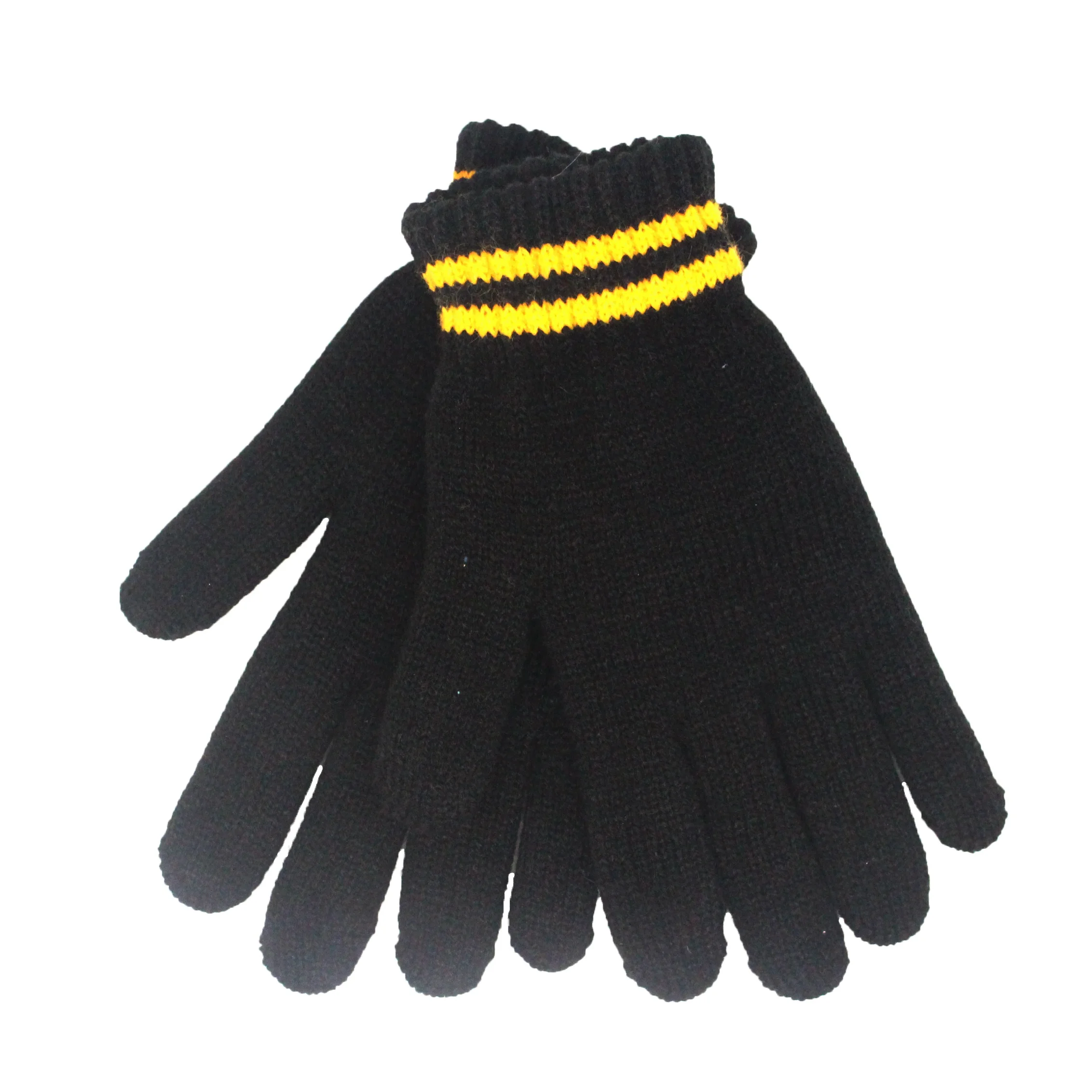 Wholesale Winter Warm Knitted Gloves Double Layers Hand Gloves