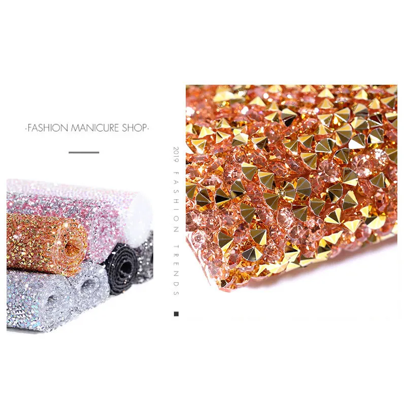 New Arrival Nail Art Salon Manicure Shining Washable Foldable Nail Glitter Table Pillow Pad Nail Display Pad