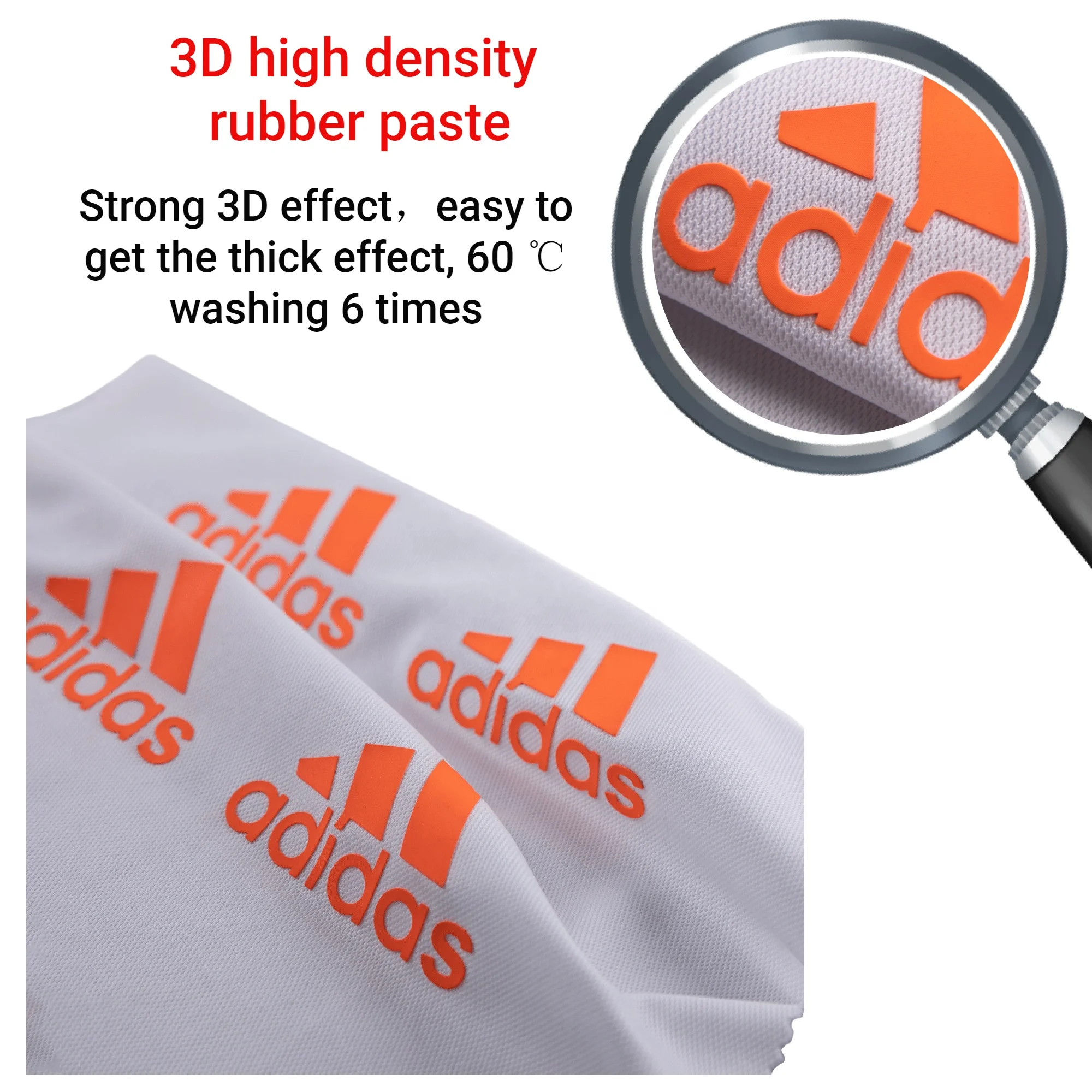 3d Density High Fastness Paste Screen Printing Ink For T-shirt Silkscreen paste