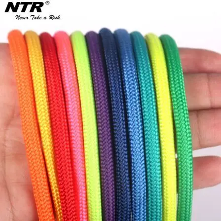 Outdoor amusement clothesline camping tent polyester braided rope