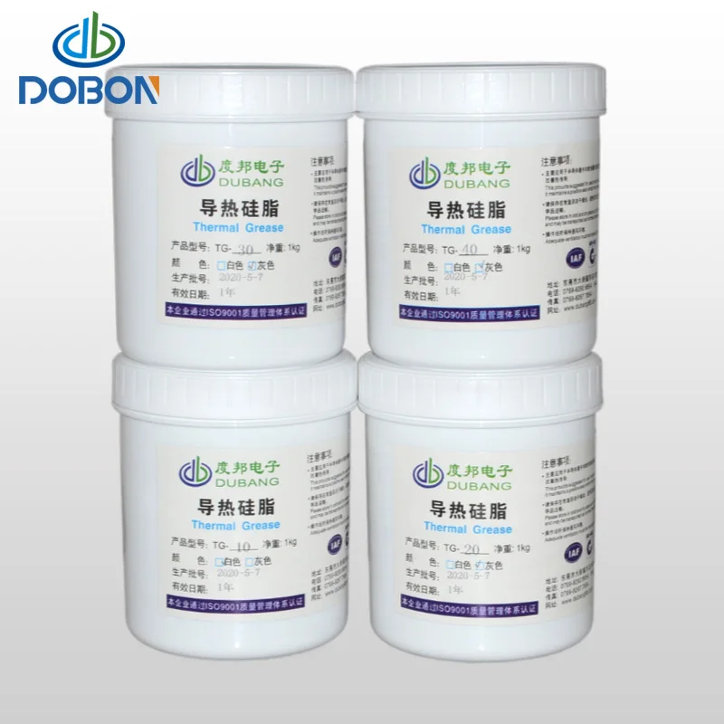 Sealant Gun 1W~5W/M.K Full Range of Heat Conductive Silicone Grease Hot Sale Thermal Grease Silicone Best Thermal Paste 1 Kg
