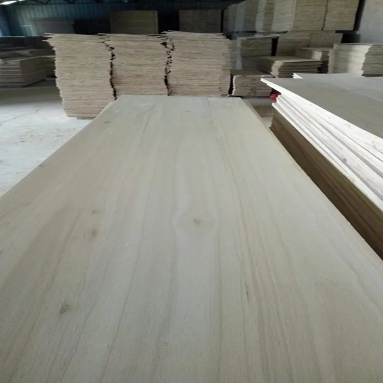 Wholesale Eco Solid Paulownia Wood Coffins Funeral material Hot Paulownia Wood Timber