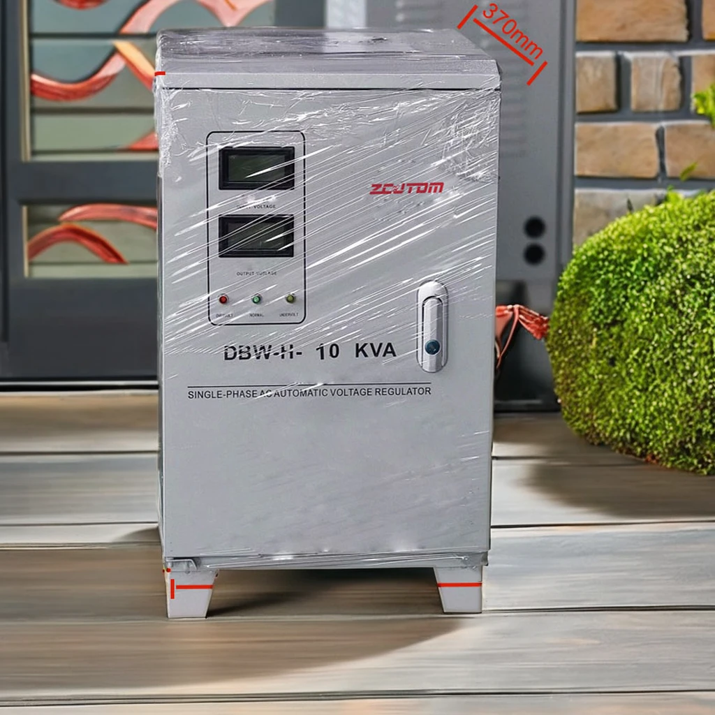 DBW-H-10KVA сухой однофазный Автоматический регулятор напряжения 220 В SVC совместимый стабилизатор переменного тока для бытовой промышленной техники