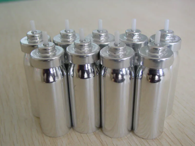 Жестяной Пустой Аэрозольный алюминиевый баллон привод клапана